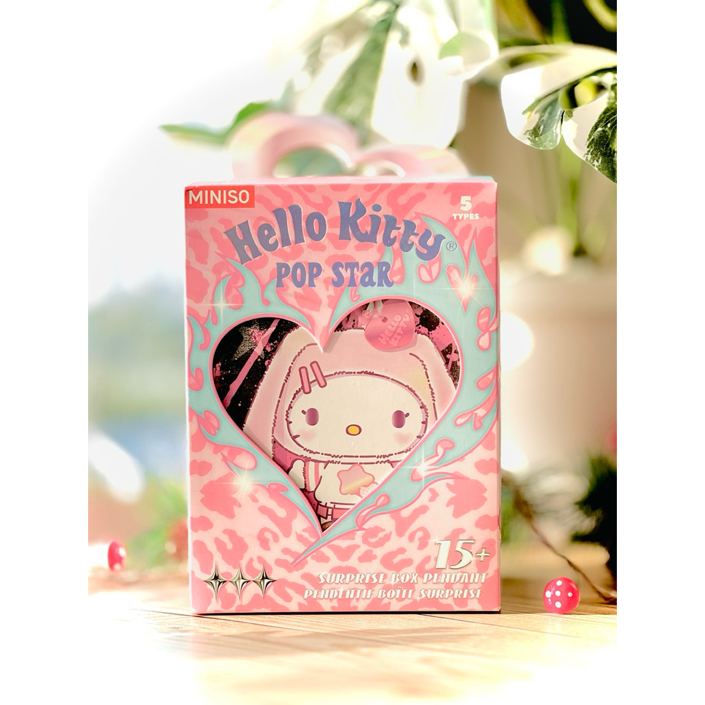 กล่องจุ่มMiniso x Hello kitty (Popstar)