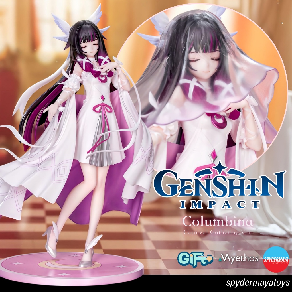 [Pre-Order] ฟิกเกอร์ Columbina: Carnival Gathering Ver. GiFT+  Genshin Impact - Myethos