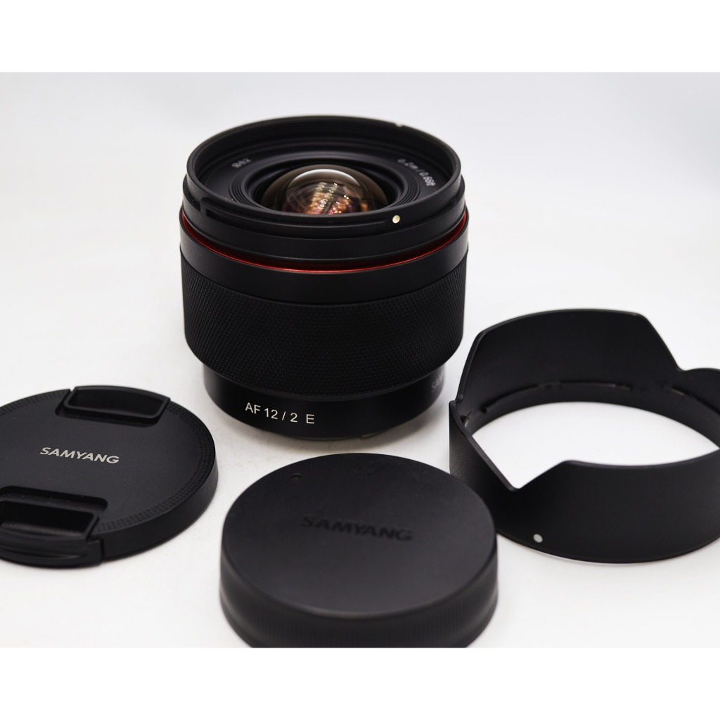 Samyang AF 12mm f2 F2.0 for Sony Ultra Wide Angle Lens for Sony E Mount, 12mm f/2 great for interior