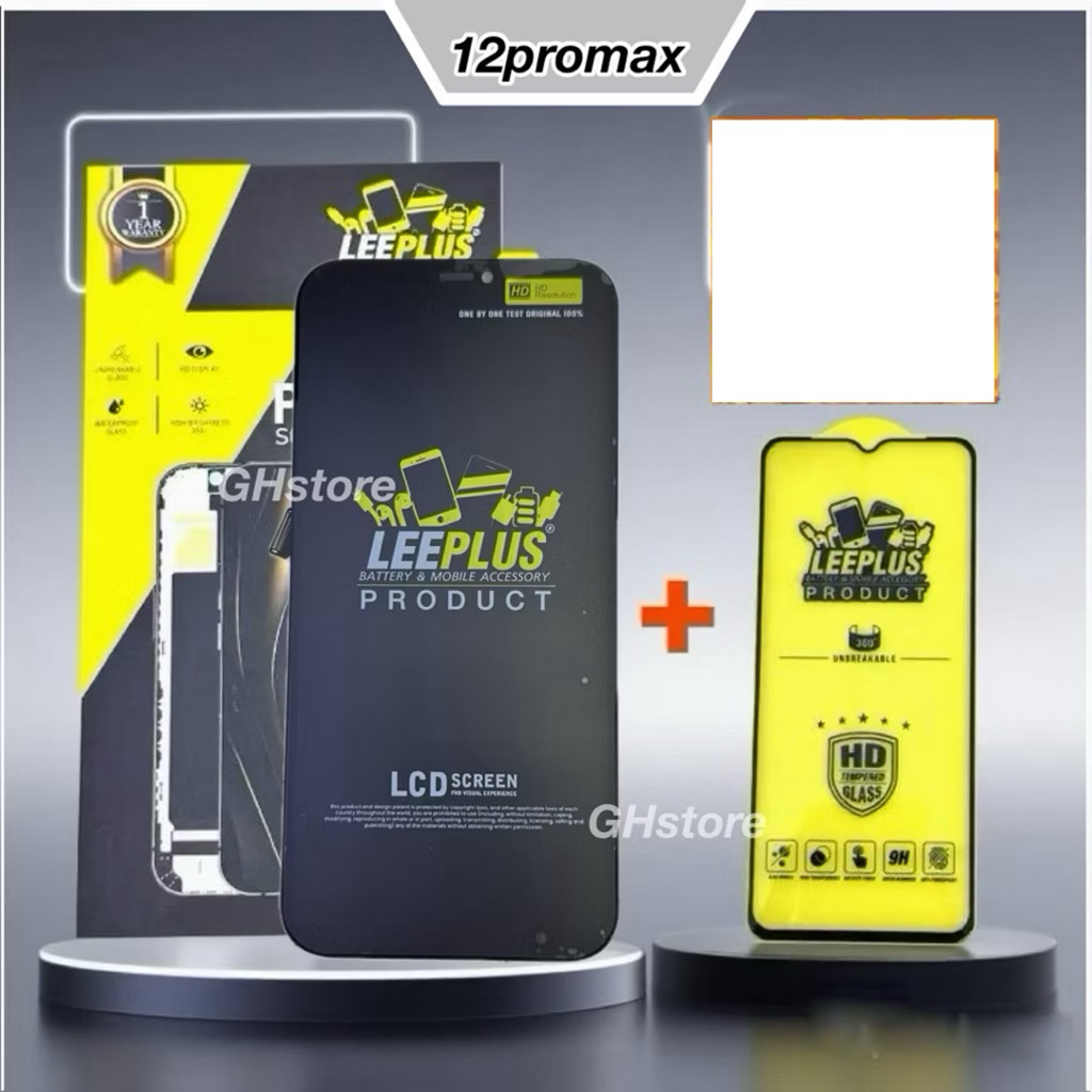 หน้าจอ leeplus สำหรับ Iphone12promax จอ ยี่ห้อ leeplus แท้ รับประกัน 99วัน