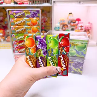 ซุปเปอร์ เอสเอ็นเอส ทวิสตี้ ลูกอมซูกัส 4 รส ใน 1 ตลับ 30 ชิ้น มีอย.ไทย JELLYBEAN jelly berry