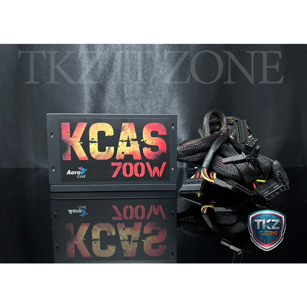เพาเวอร์ซัพพลาย(power supply) aerocool KCAS 700  (700w 80+ bronze)