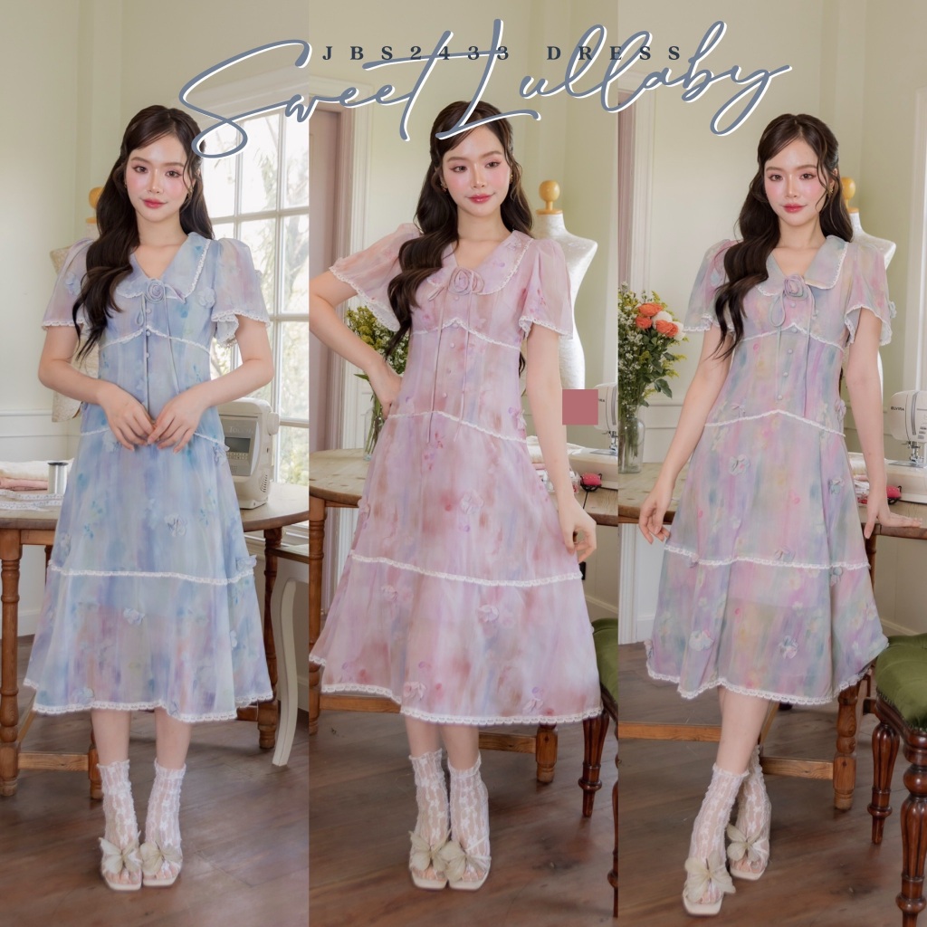 #JBS2433 Sweet Lullaby Dress Joobs studio