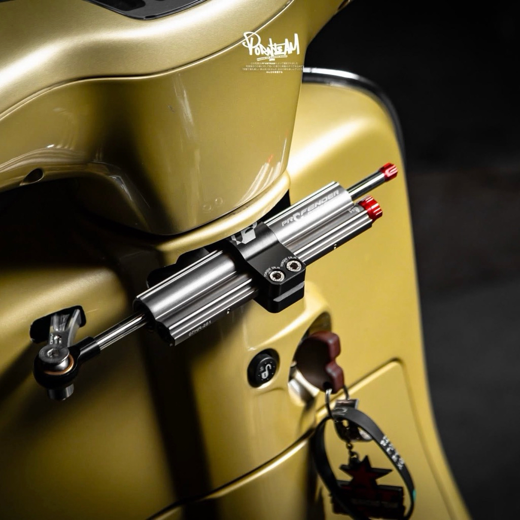 กันสะบัด PROFENDER Steering Stabilizer ความยาว 68/75/90/120mm พร้อม Clamp A สำหรับ มอเตอร์ไซค์ ทุกรุ่น