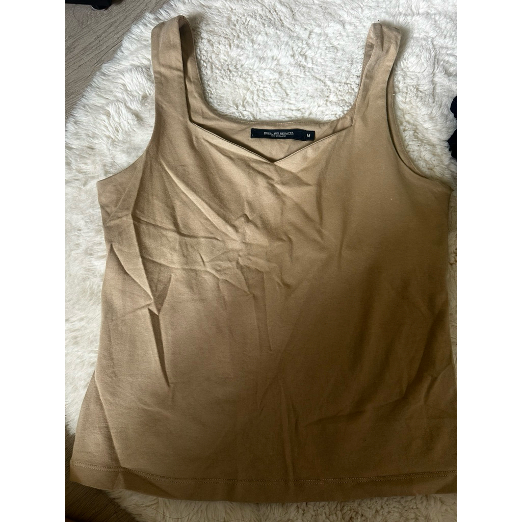 เสื้อกล้าม royal ivy สีครีม