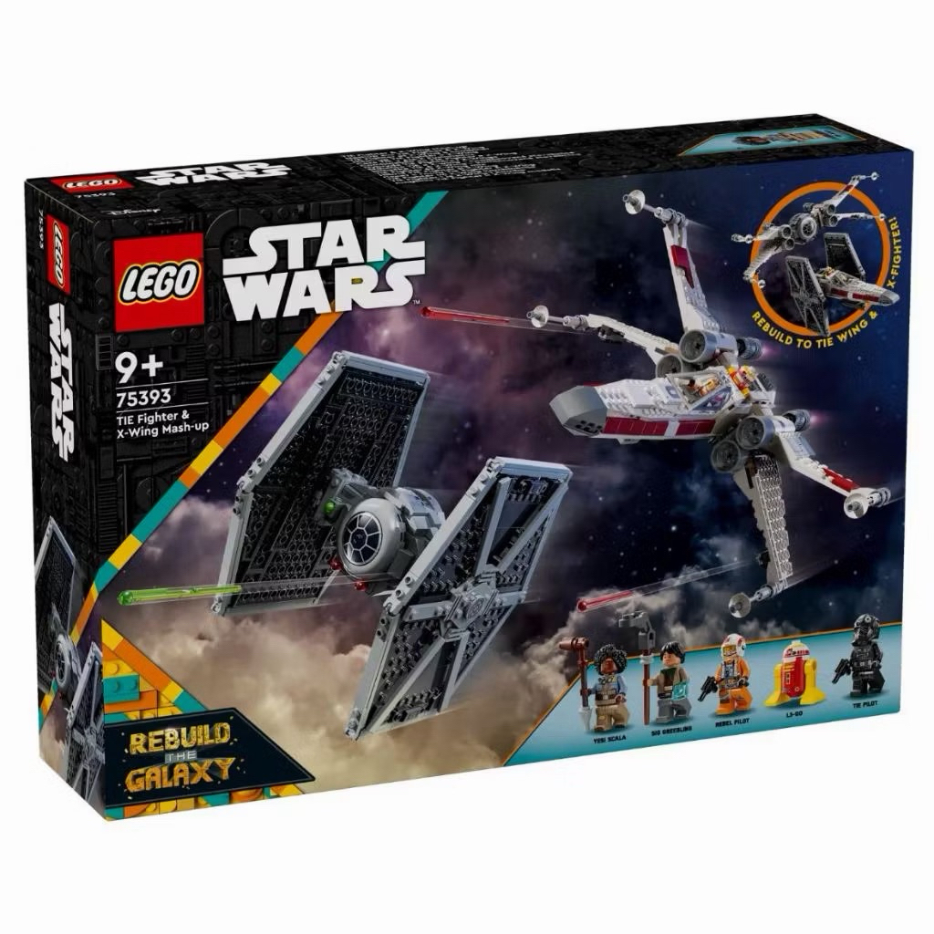 LEGO Star Wars - 75393 TIE Fighter & X-Wing Mashup ของแท้ พร้อมส่ง