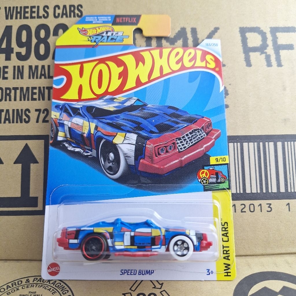 รถเหล็ก Hotwheels SPEED BUMP LET'S RACE 163/250 (kg26)2 (kg42)2 (kg45)2