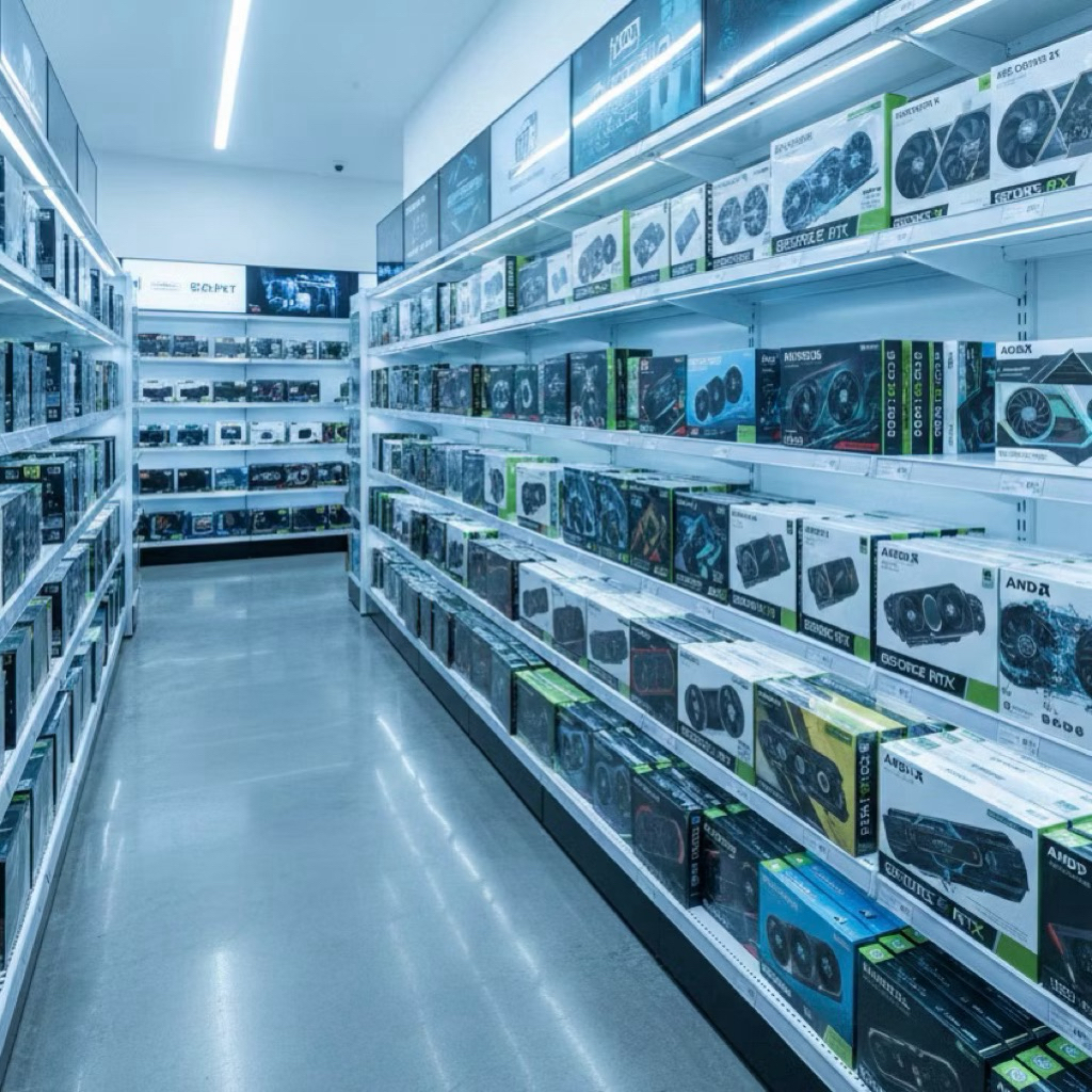 กล่องการ์ดจอ กล่องเปล่า 1060 1650 1070 1080 1660S 2060 2060S 2070 กล่อง 3050 3060 3070 4060 4070 506