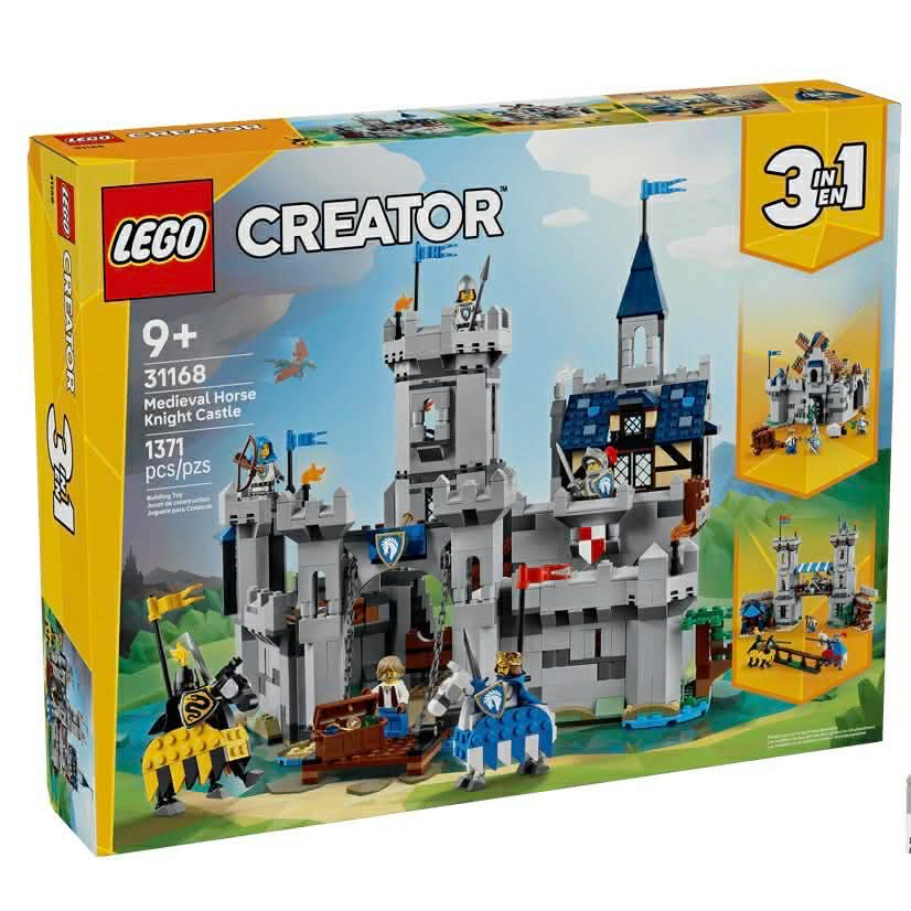 LEGO® Creator 3-in-1 31168 Medieval Horse Knight Castle - เลโก้ใหม่ ของแท้ 💯% กล่องสวย พร้อมส่ง