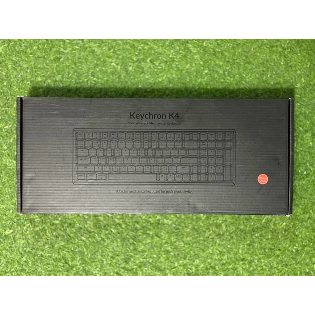 KEYBOARD KEYCHRON K4 Mechanical (คีย์บอร์ดไร้สาย) RGB Backlight Aluminium BROWN SWITCH (EN/TH) ของให