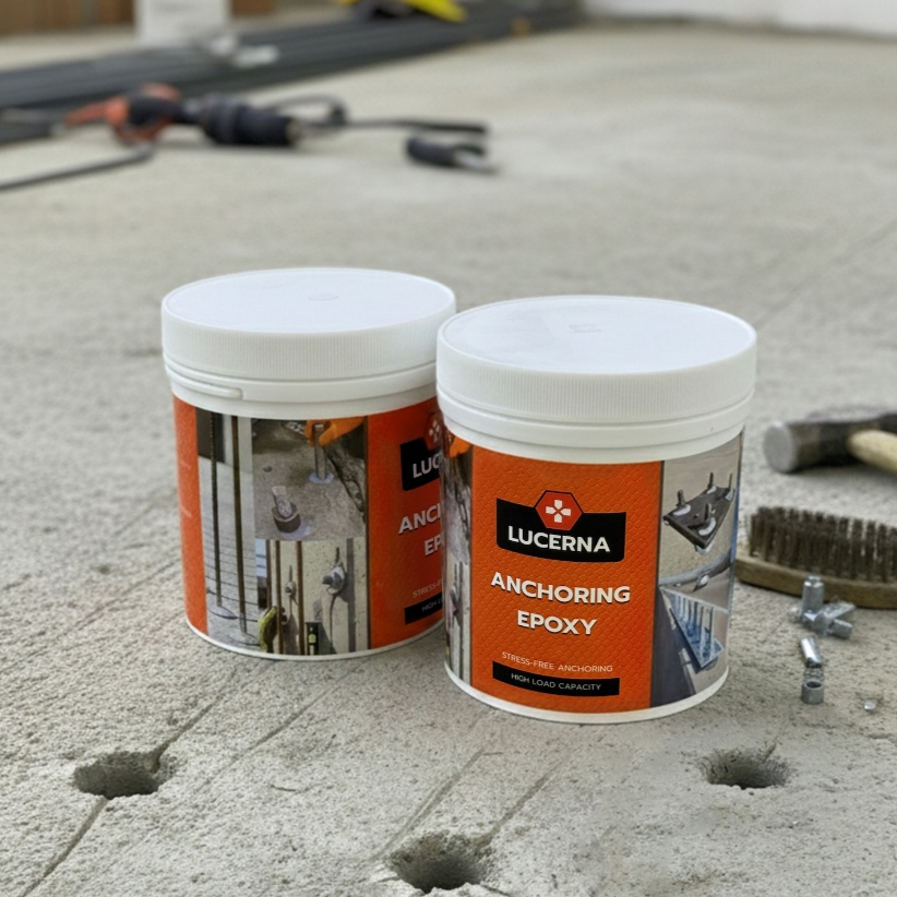 Epoxy เสียบเหล็ก Lucerna Anchoring Epoxy พุกเคมี