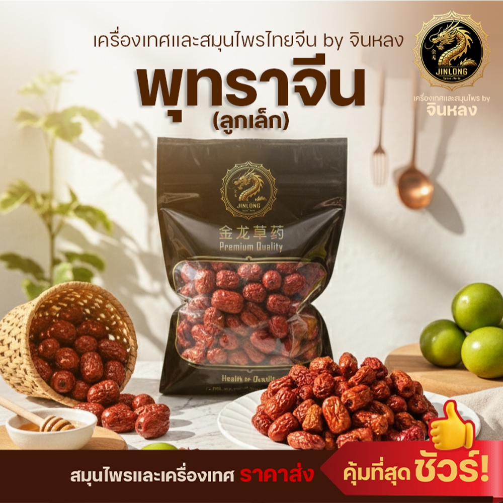 ส่งเร็ว❗️ พุทราจีนอบแห้งเม็ดเล็ก บำรุงผิวและสายตา ไม่มีสารปรุงแต่ง 紅栆พุทราจีน เนื้อเยอะ อั้งจ้อ พุทราจีน หงเจ่า เกรดAAA