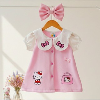 ชุดเดรสเด็กผู้หญิงน่ารักๆ แรกเกิดถึง18เดือน