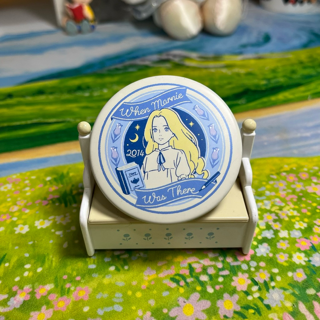 (พร้อมส่ง:ของแท้)เข็มกลัดจากเรื่อง "When Marnie Was There" (ฝันของฉันต้องมีเธอ) Studio Ghibli ลิขสิท
