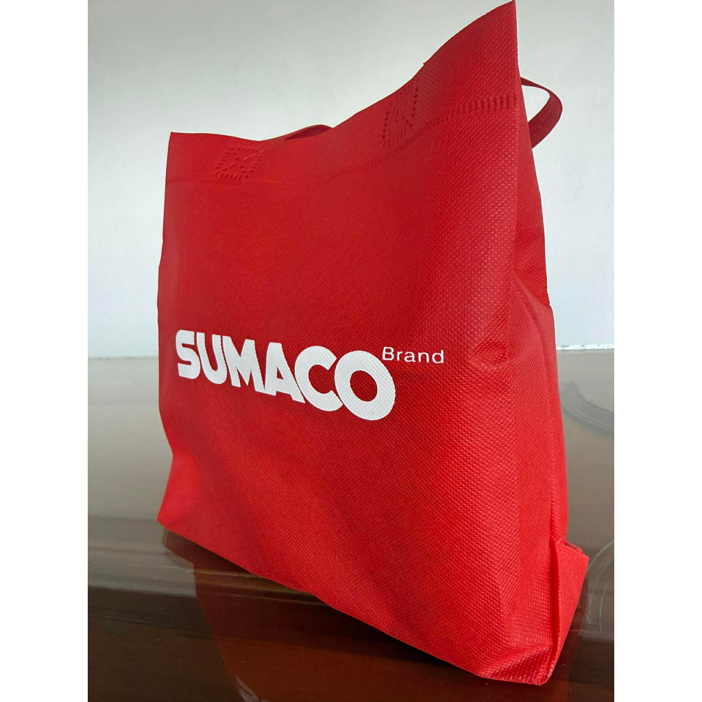 [จำนวนจำกัด]*แถมฟรีสินค้าพรีเมียร์* ถุงผ้าสีแดง Sumaco สกรีนSumaco ลงบนถุงผ้า