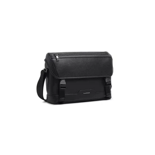 DAPPER กระเป๋าเอกสาร Double Buckle Messenger Bag สีดำ (BM4/BK/1312SF)