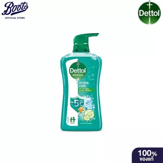 Dettol Shower Gel Hydracool 500Gเดทตอล เจลอาบน้ำ ไฮดร้า คูล 500 กรัม