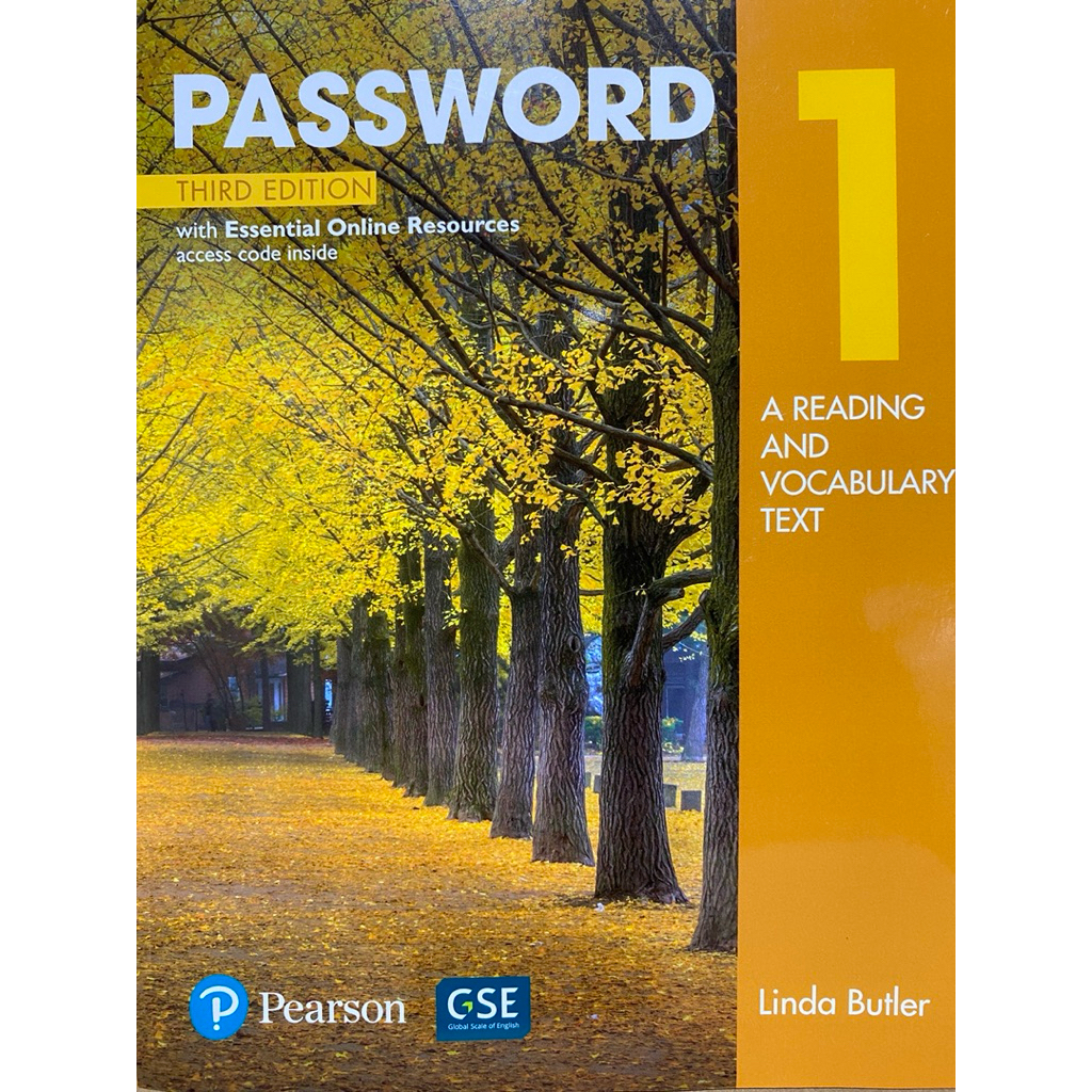 9780134399348 หนังสือเรียนภาษาNEW PASSWORD 1: A READING AND VOCABULARY TEXT (STUDENT BOOK WITH ESSEN