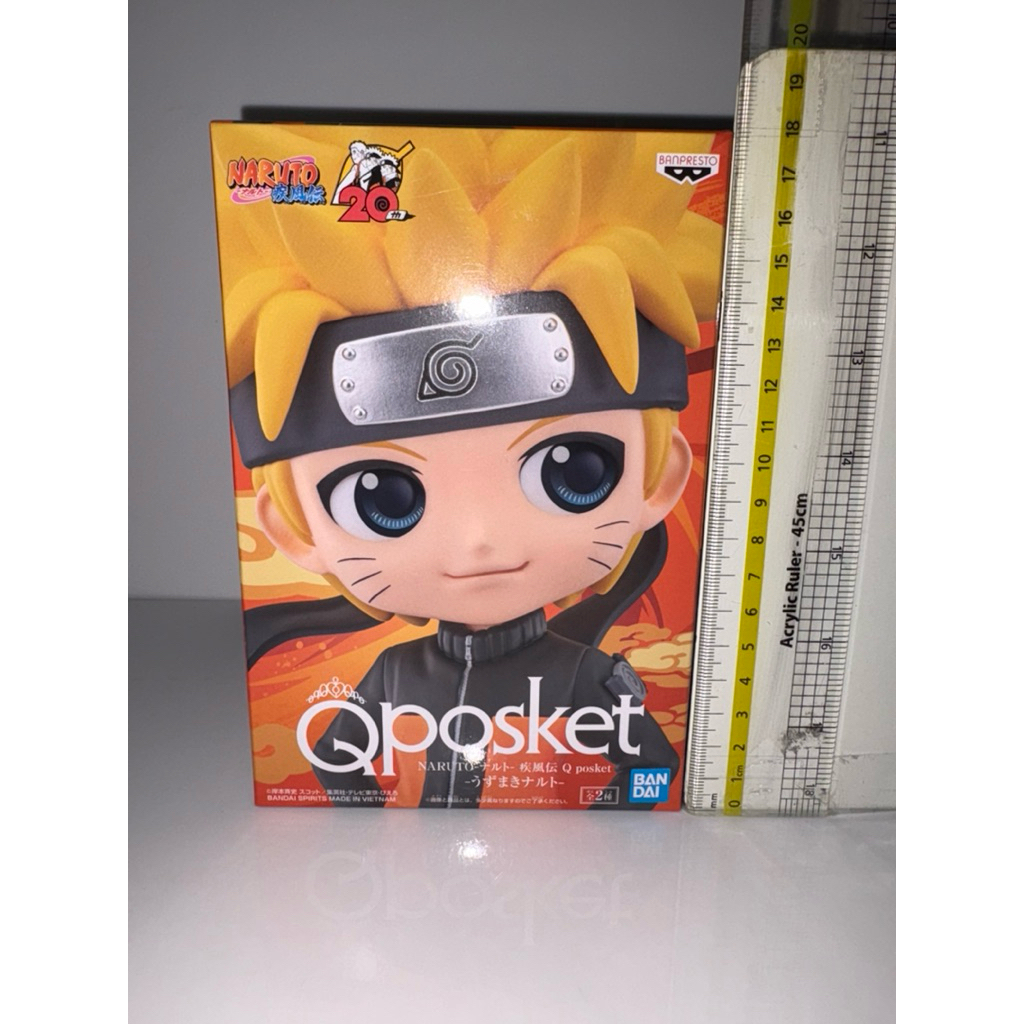 Qposket Naruto Shippuden - Uzumaki Naruto (A) แท้ มือ 1