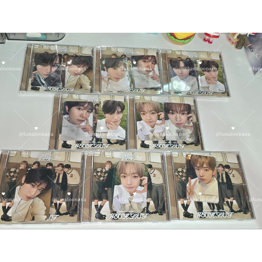 พร้อมส่ง✅️ อัลบั้ม Wishlist *แกะแล้ว* อัลบั้ม+การ์ดเบเน mumo