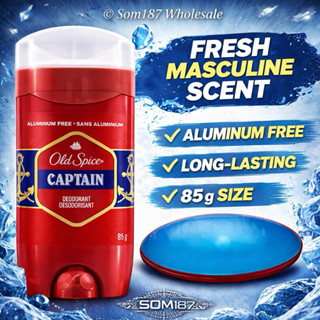 Old Spice Red Collection Deodorant for Men, Captain Scent, 8…