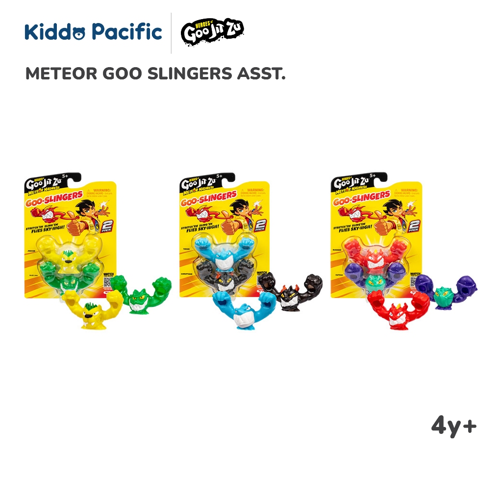 HEROES OF GOO JIT ZU METEOR GOO SLINGERS ASST. ของเล่น