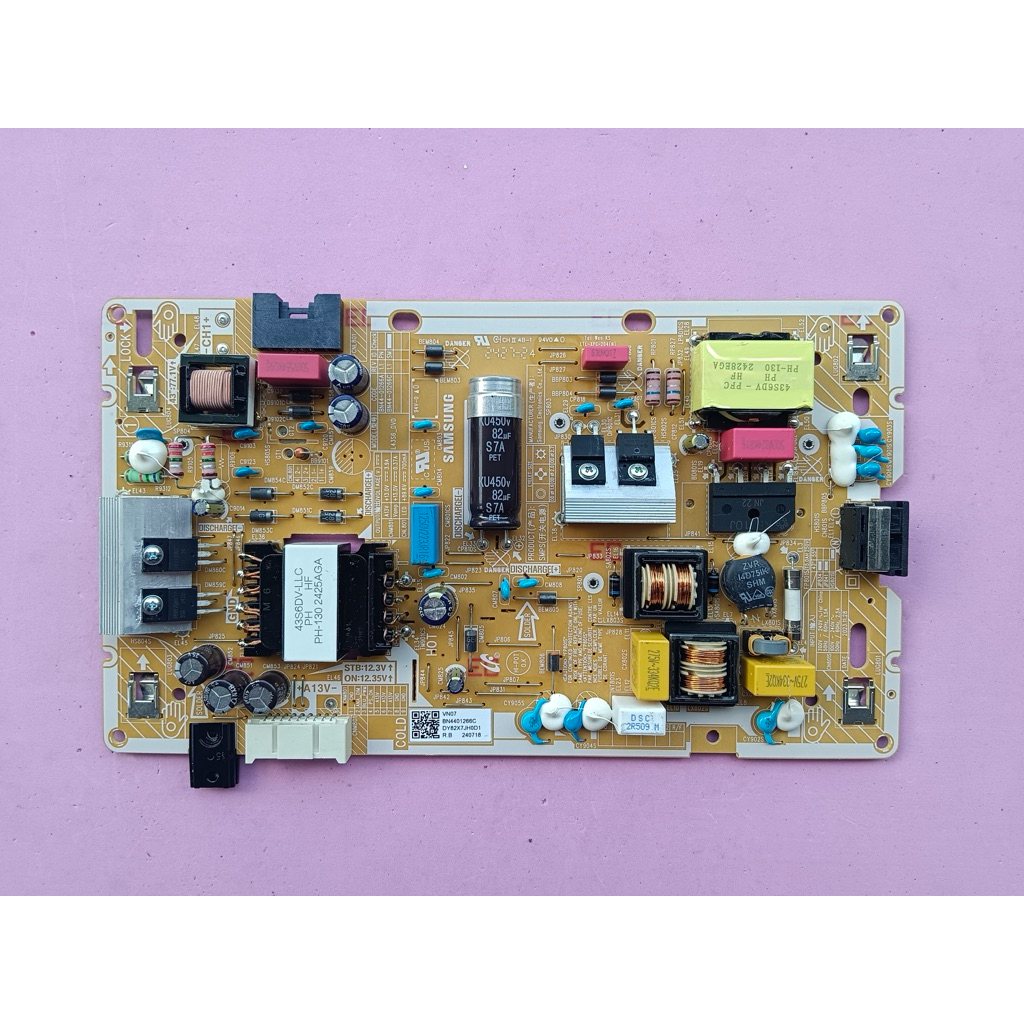 ซับพลายทีวี SAMSUNG UA43DU7000K อะไหล่มือสองของถอด