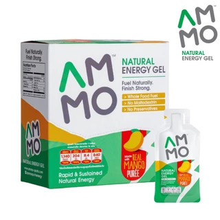 AMMO Natural Energy Gel Box (12 ซอง) เจลให้พลังงาน ใช้วัตถุดิบจากธรรมชาติ