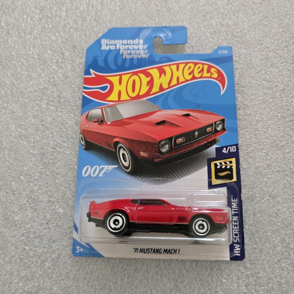 Hotwheels 71 mustang mach 1