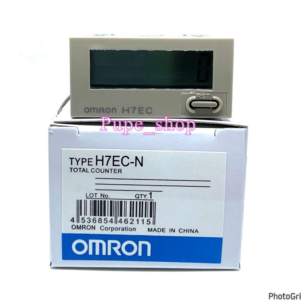 H7EC-N COUNTER omron ของใหม่ เคาน์เตอร์ดิจิตอล H7EC-N COUNTER 8 DIGITOL ของใหม่แท้
