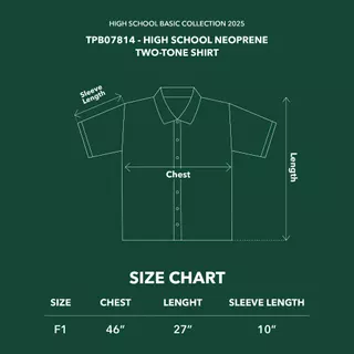 Highschool Basic Collection : Relax Comfy Neoprene Shirt เสื้อเชิ้ต คอมฟีนีโอพรีน - TPB07814