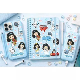 [GWP] พรีเมียมสติ๊กเกอร์น้องโพลีสุดคิวท์ Ver.2