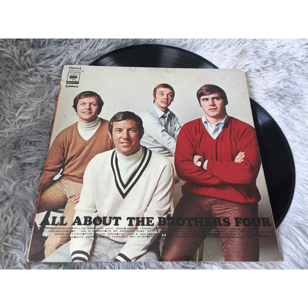 The Brothers Four - All About The Brothers Four ขนาด 12 นิ้ว 2LP G161