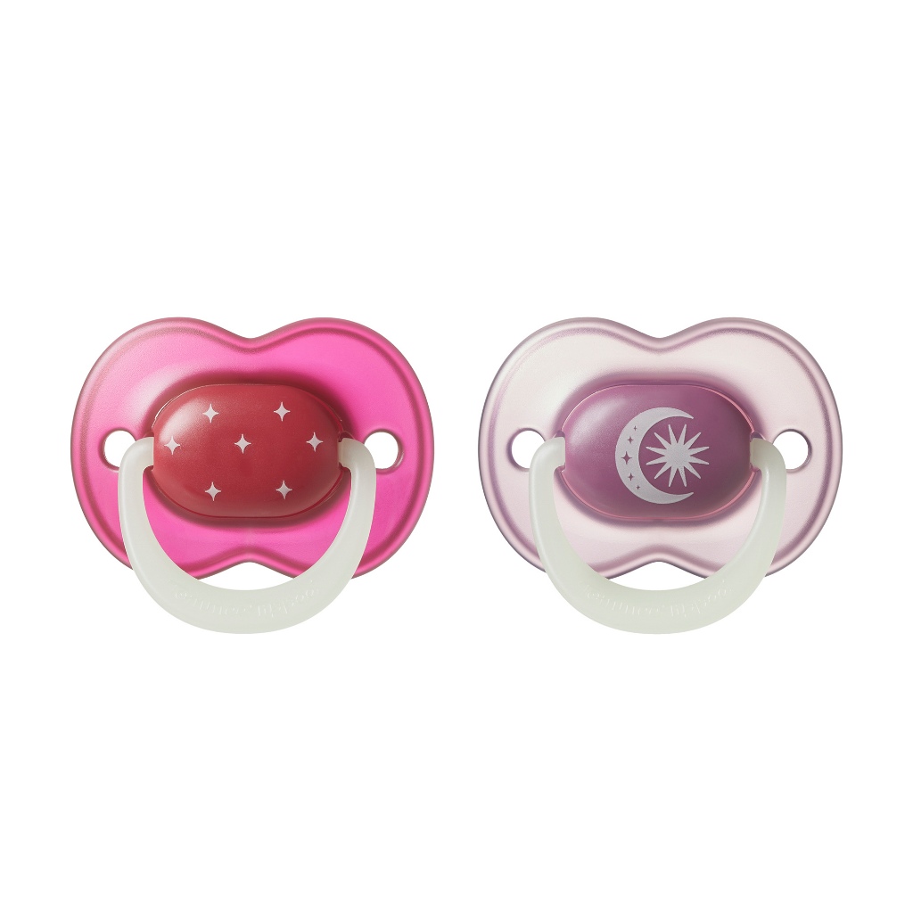 Tommee Tippee [18-36M] จุกหลอก NightGlow (แพ็ก 2) เรืองแสงในที่มืด หาเจอง่ายตอนกลางคืน รูปที่ 3
