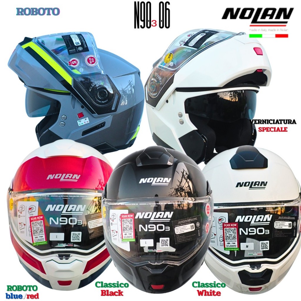 หมวกกันน็อค NOLAN N90-3 หมวกที่พร้อมไปกับคุณทุกเส้นทาง ใหม่ล่าสุด