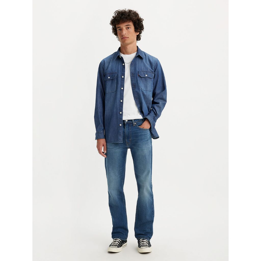 กางเกงยีนส์ผู้ชาย Levi's® Men's 505™ Regular Jeans
