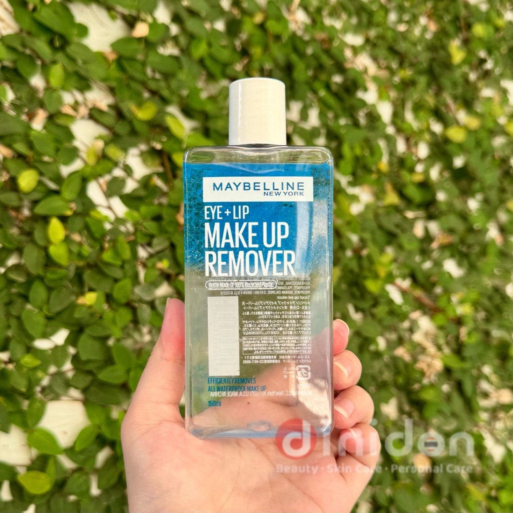 ((dinidon shop)) Maybelline Eye + Lip Makeup Remover 150 ml.