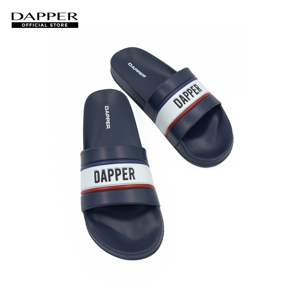 DAPPER รองเท้าแตะ DAPPER Nautical Pool Slide Sandals สีกรมท่า (HSP/NA/1689SL)