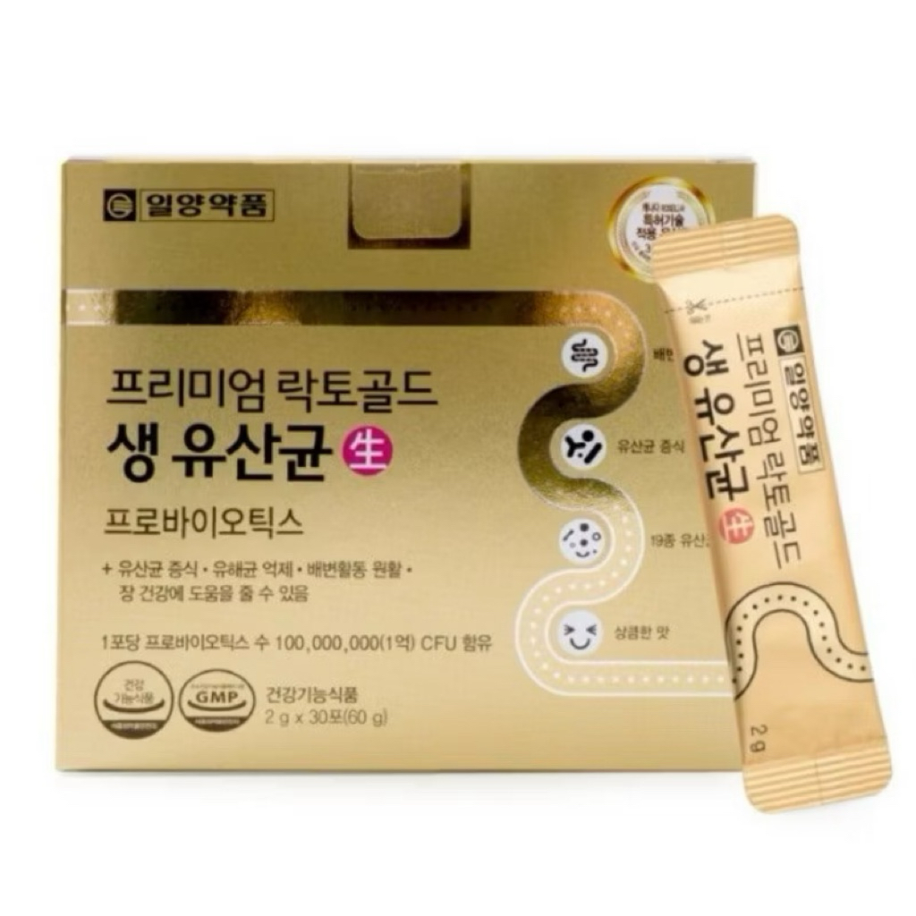 wร้อมส่งค่ะ Ilyang Premium Lacto Gold Probiotics 30 ซอง โพรไบโอติก