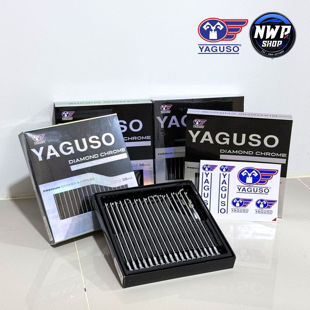 ซี่ลวดยากูโซ่ YAGUSO DIAMOND ตัวพรีเมียมชุบหนาพิเศษ 184-157