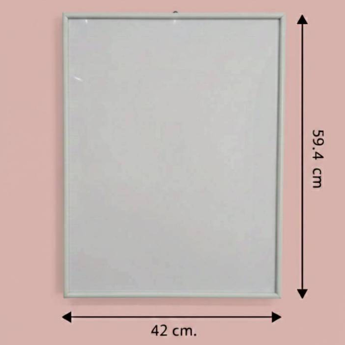 กรอบรูปสีขาว59.4x42cm. กรอบรูป59.4x42cm.สีขาว ใส่รูปเเบบแนวตั้งและแนวนอน ตกแต่งผนัง ประดับบ้าน มีสีใ