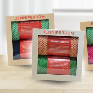 [ของแถม ไม่จำหน่าย] *สุ่มสี* JENNIFEROOM เซตผ้าเช็ดทำความสะอาดอเนกประสงค์ Kitchen Cleaning Cloth Duo Set รุ่น JRTH-TW001