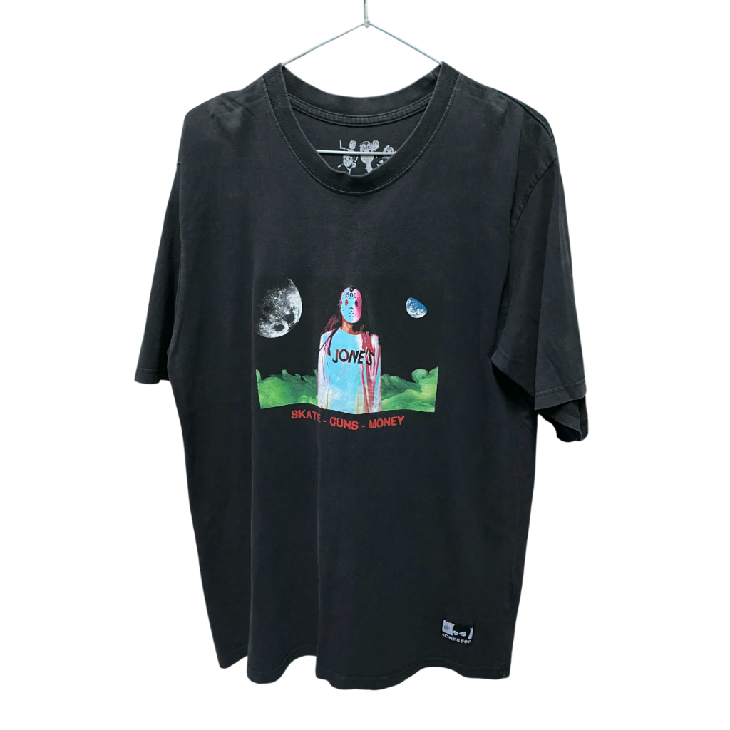 JONE500 เสื้อยืดสีดำ มือสอง