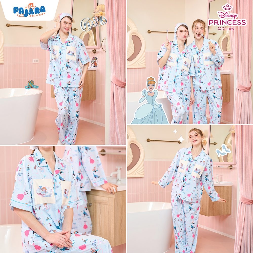 [NEW] ชุดนอน Pajara Pajamas Disney (Neo-Lite) Collection : Disney Princess Enchanted Fairytales  แบรนด์ PAJARA รูปที่ 4