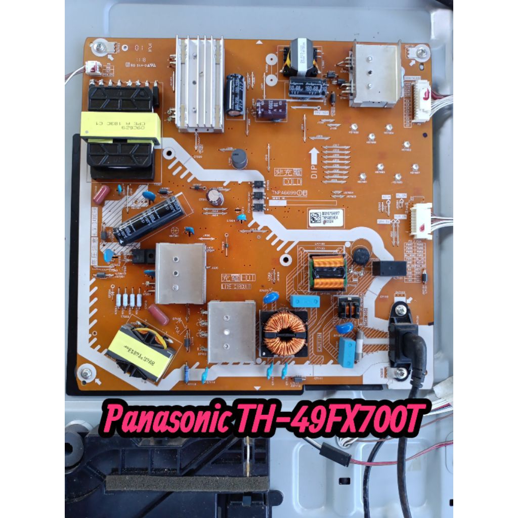 บอร์ดเพาเวอร์ซัพพลายทีวี panasonic รุ่นTH-49FX700Tแท้ถอด