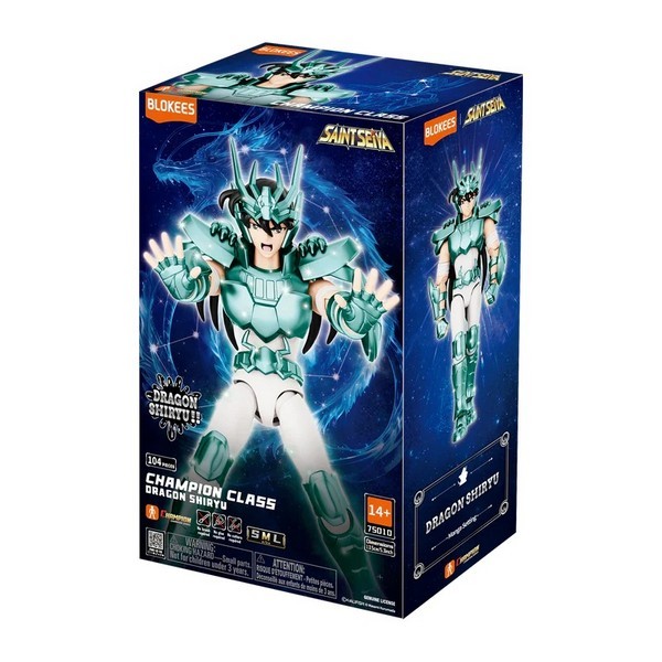 Blokees Saint Seiya 75010 Champion Class 09 Dragon Shiryu 810181534009 (Plastic Model)
