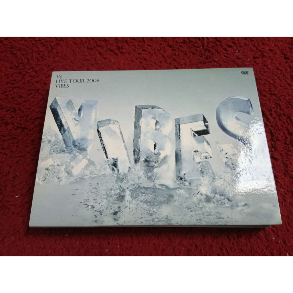 5DVDs  สากล V6 LIVE TOUR 2008 VIBES   ขนาด 12 นิ้ว LP  A1550