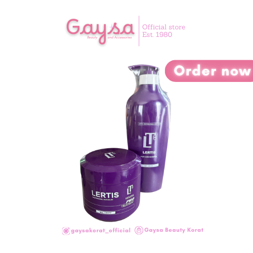 Letris Hair Care shampoo and conditioner แชมพูครีมนวดเลอติส บำรุง อบไอ้น้ำได้ ผสมสีย้อมได้ I Letris