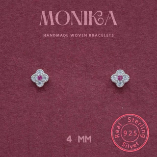 [ต่างหูเงินแท้ 92.5% ]Monika - Minimal Earrings(ดูขนาดก่อนสั่งซื้อ)