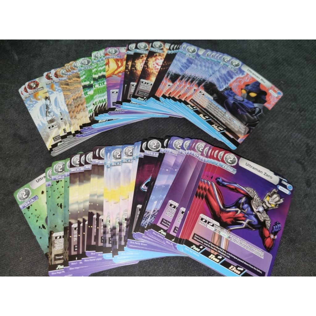 Ultraman Card Game การ์ดระดับ RR จาก BP01-02 แบบ Normal